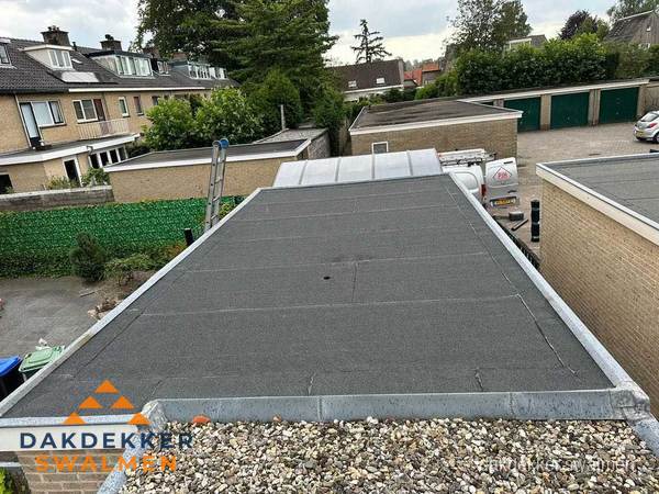 Dakinspectie plat dak na renovatie in Swalmen Dakinspectie plat dak na renovatie in Swalmen